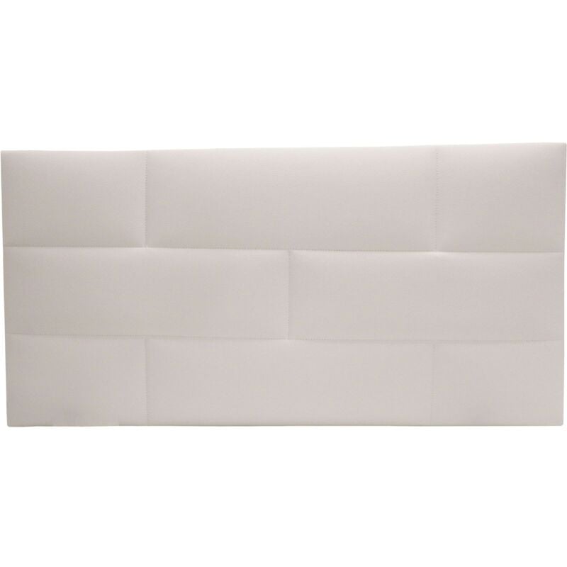 Tête de lit capitonnée Cube Mini Youth Bedroom Brick White Colour 106x54x3 cm