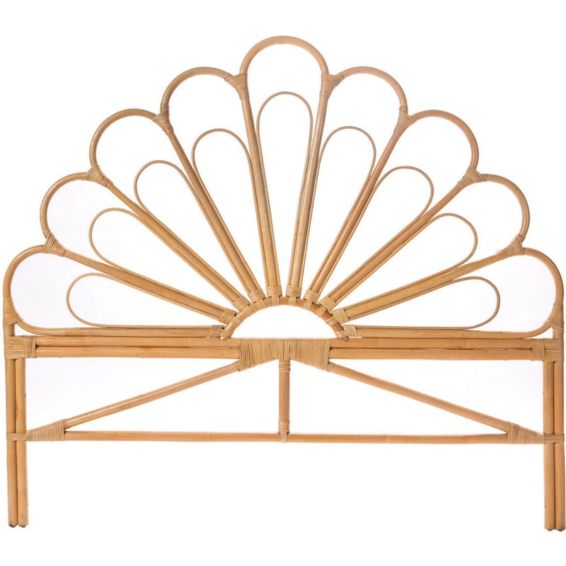 Tête de lit design en rotin 160cm - Naturel - singaraja