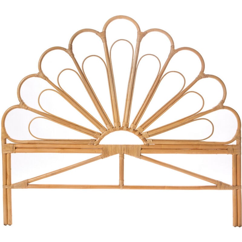 Tête de lit design en rotin 180cm - Naturel - singaraja