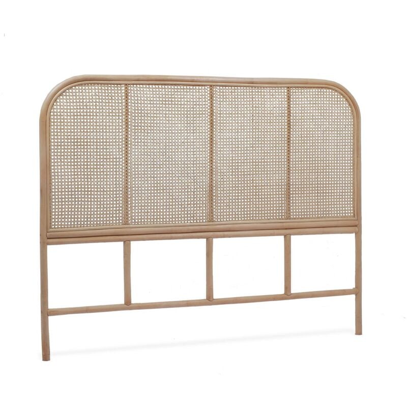 Sweeek - Tête de lit en rotin naturel et cannage. l 140 x P3 x H110cm
