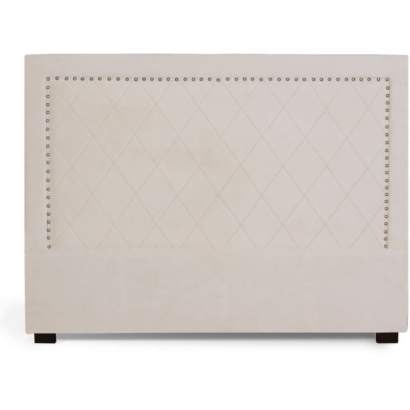 Tête de lit Nolwen Velours Beige 160cm
