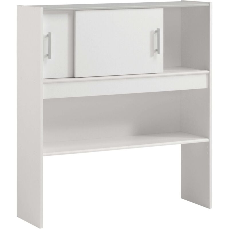Tête de lit ou armoire Candy blanc mat 108x98x28 cm