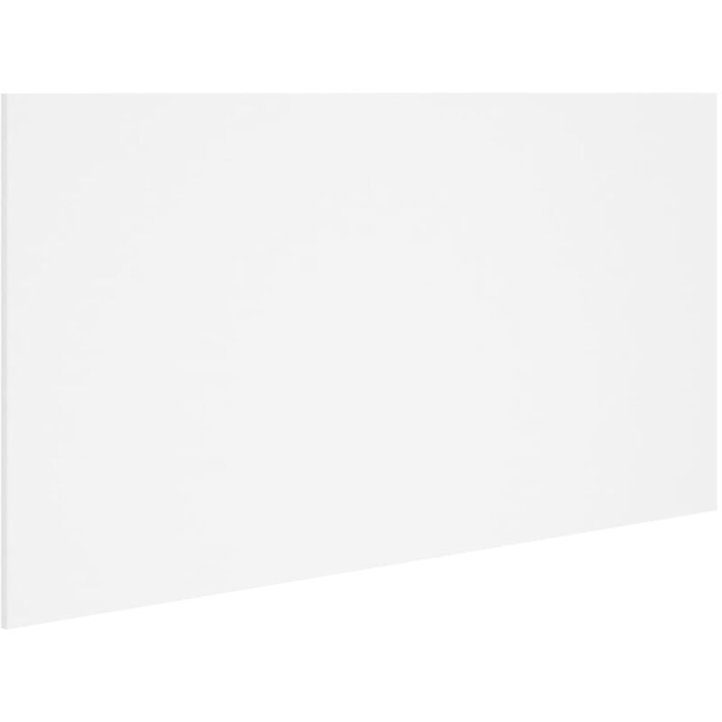 Tête de lit Résistante et économique, Panneau de lit, Blanc 160x1,5x80 cm Bois d'ingénierie OIB5202E - Blanc