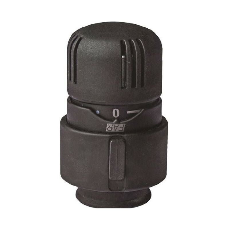Far Rubinetterie - Tête thermostatique pour vannes thermostatiques noir mat Far 1822 Noir mat