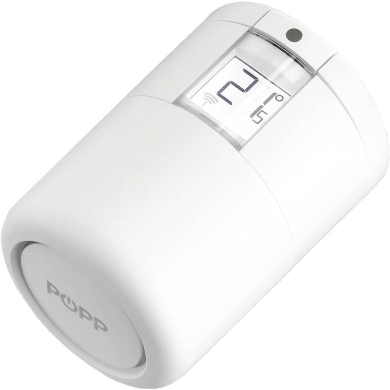 Popp - Tête thermostatique sans fil Smart Thermostat Zigbee POPZ701721 électronique