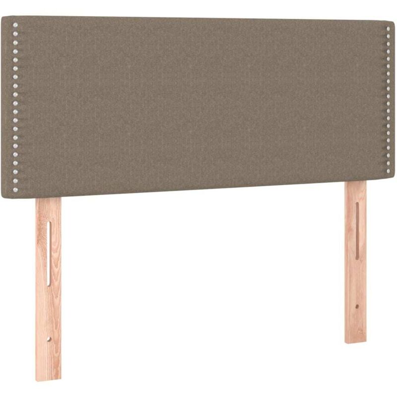 Tête de lit Taupe 80x5x78/88 cm Tissu Vidaxl