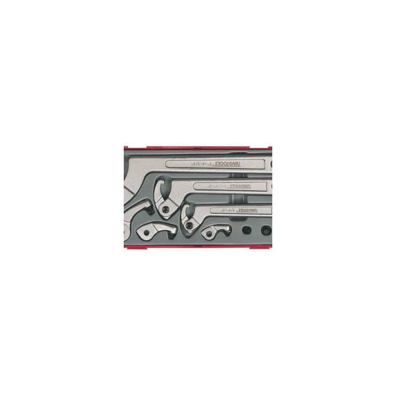 TTHP08 8 Piece Hook & Pin Wrench Set