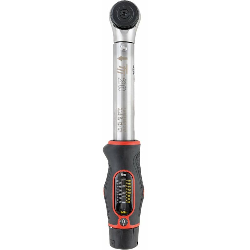 Norbar - 13830 TTI20 1/4' Square dv Torque Wrench 4-20N.M 35-180 Lbf.in