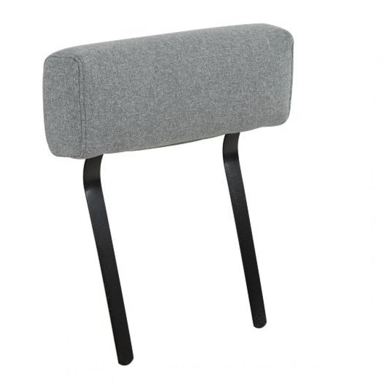 Inside75 - Têtière pour canapé angle fernie tissu Enjoy gris 21