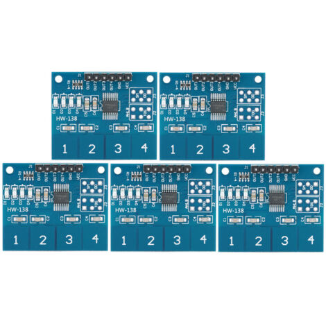 TTP224 kapazitives Touchmodul – 4 Kanäle, 5er-Packung