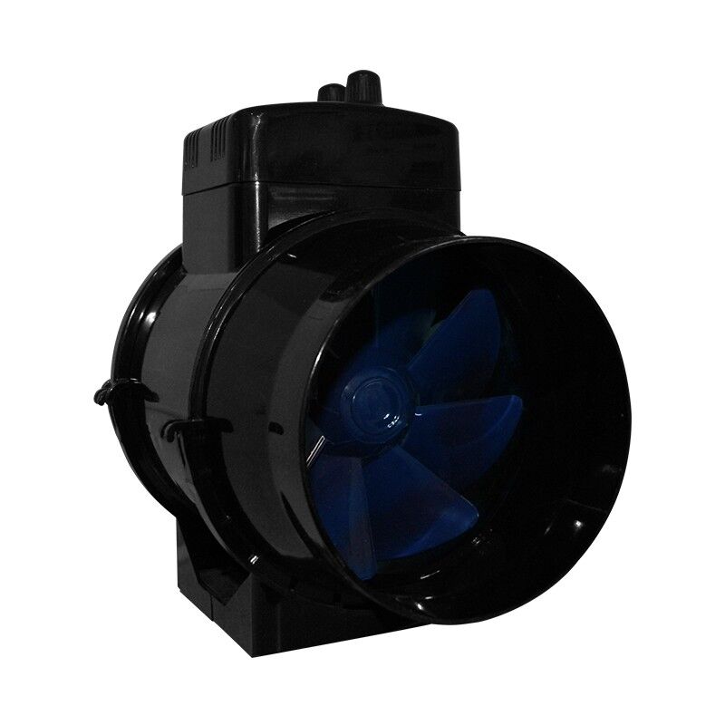 Winflex - extracteur d'air tt 125mm u 280m³/H thermostat-variateur