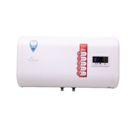 TTulpe Comfort 50-H 50 Liter Flach-Warmwasserspeicher waagerecht Wi-Fi