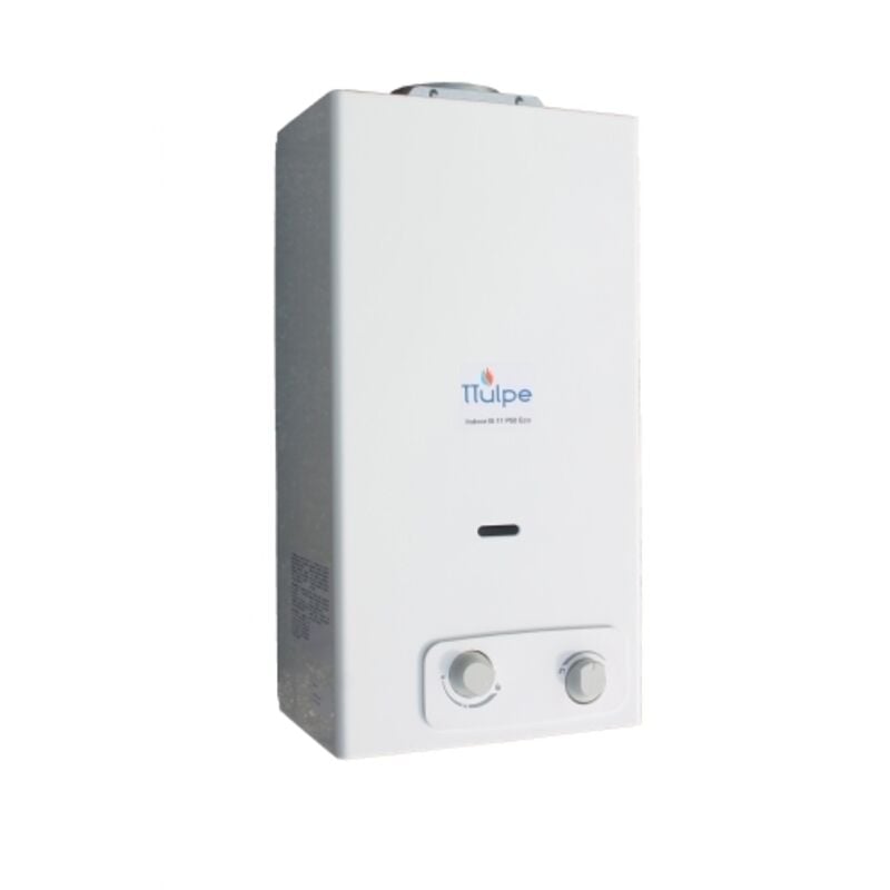 Ttulpe - Indoor B-11 P50 Eco, chauffe-eau instantané gaz propane, allumage par pile, Bas NOx (50 mbar)