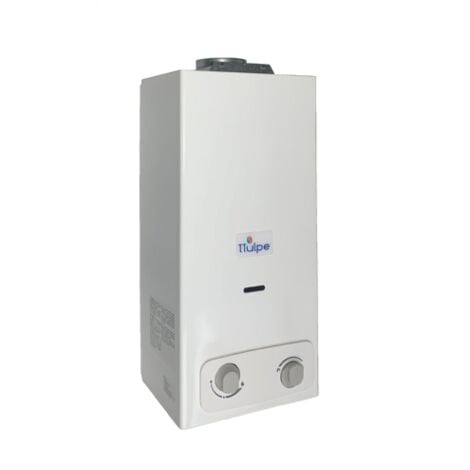 TTulpe® Indoor B-6 P37 Eco, propane instantaneous gas water heater with battery ignition, ErP/ Low NOx