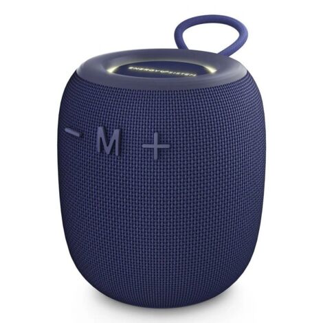 Tu compañero de aventuras: El altavoz Bluetooth Bloom está fabricado con plástico reciclado certificado (GRS) y, además, su packaging está compuesto d