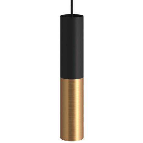 Tub-E14, double tube métallique pour spot avec douille double E14