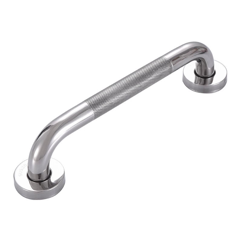 Tub Grab Bar with Anti-Slip Grip, Sturdy Stainless Steel Shower Safety Handle for Tub, Toilet, Stair Rails 12'/300mm