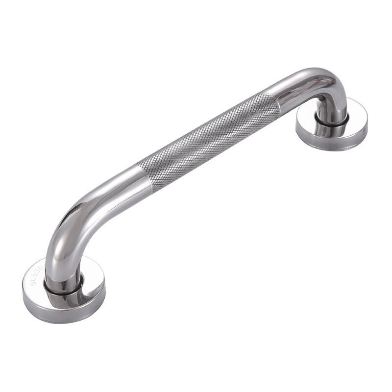 Tub Grab Bar with Anti-Slip Grip, Sturdy Stainless Steel Shower Safety Handle for Tub, Toilet, Stair Rails 400mm