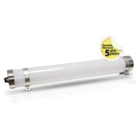 TUBA 600 X 80MM OPAL 20W 4000K IP67 IK10 TRA 5ANS MIIDEX VISION-EL 757762