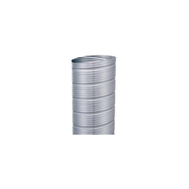TEN - Flexible inox liss pour tubage Gaz/Fioul/Bois 125x131 (1m)