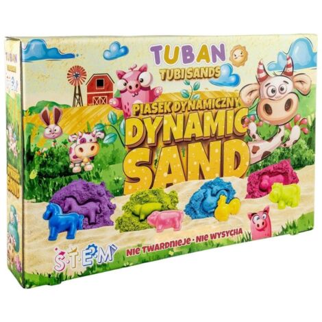 TUBAN Dynamic Sand Farm - Set creativo per bambini