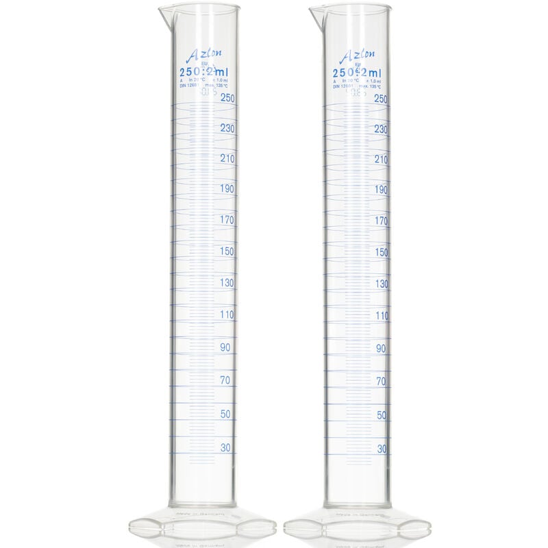 Rs Pro - Tube à essai pmp, 250ml ( Prix pour Paquet de 2 )