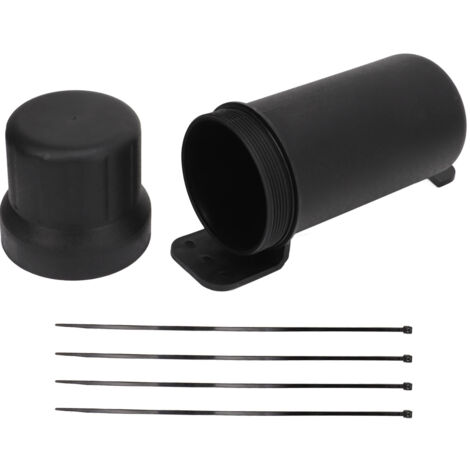 Tube à outils universel pour moto tout-terrain, 125mm/4,9 pouces, pièces étanches avec bandes roulantes pour ATV UTV.