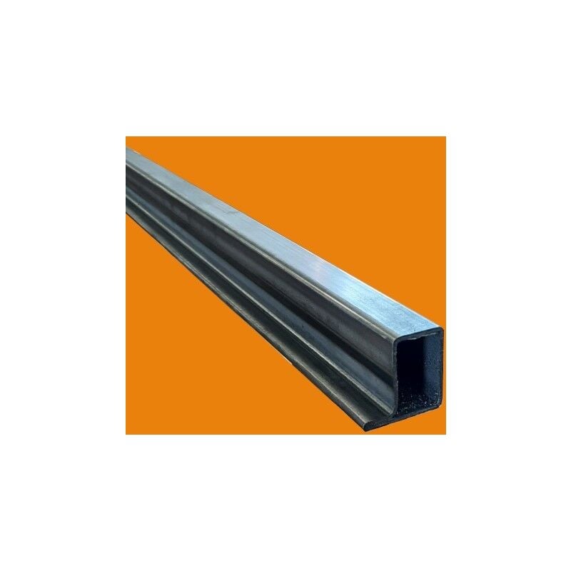 Tube acier à ailette forme l 27 x 40 mm