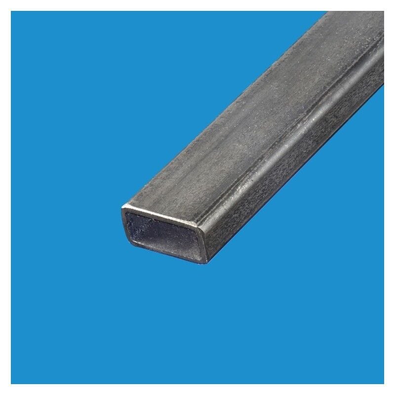 Commentfer - Tube rectangulaire acier decape 40x20 mm Epaisseur en mm - 2 mm, Longueur en metre - 1 metre, Sections en mm - 40 x 20 mm