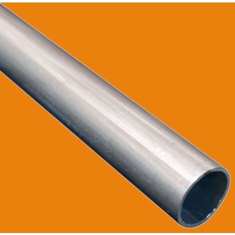 Tube acier rond S235 / E220 - 1 metre, Dimension - 16 mm, Epaisseur 2 mm