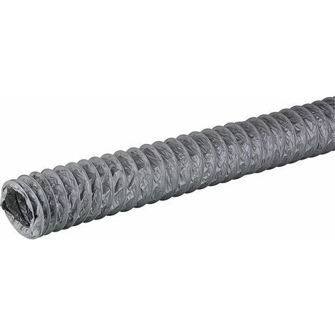 Tube aération flexible en plastique 10 m d125 mm