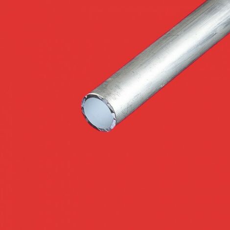 Tube aluminium 16 mm Epaisseur en mm - 2 mm, Longueur en metre - 1 metre, Sections en mm - 16 mm