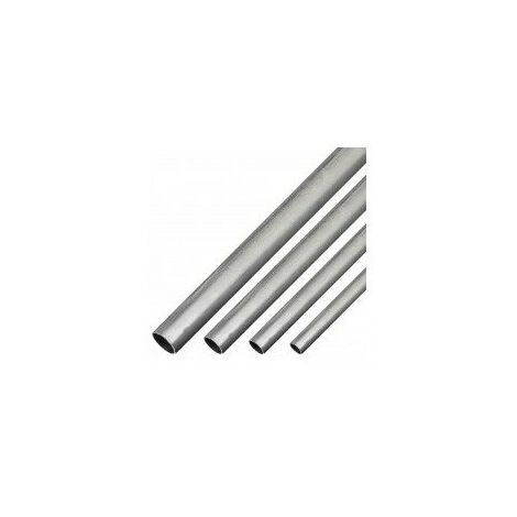 Tube aluminium Ø 6mm – Longueur 1m – Pour plomberie et constructions légères – Facile à couper et à installer – Maxicraft - 1metre744-alu