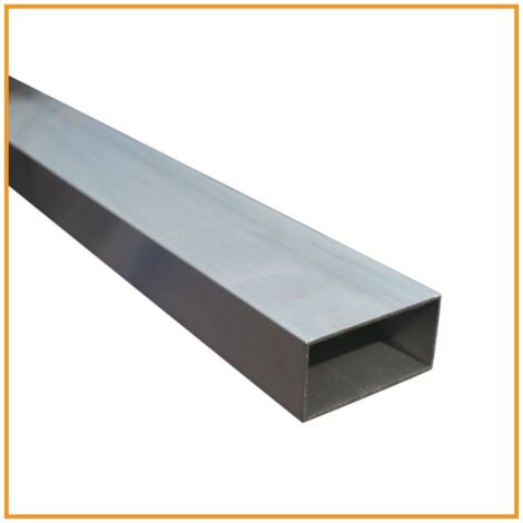 Tube aluminium rectangulaire 40×20 mm