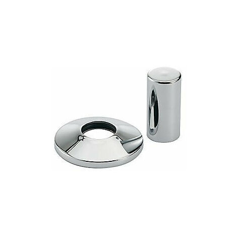 Tube avec rosace diam. 26 mm x 19 mm
