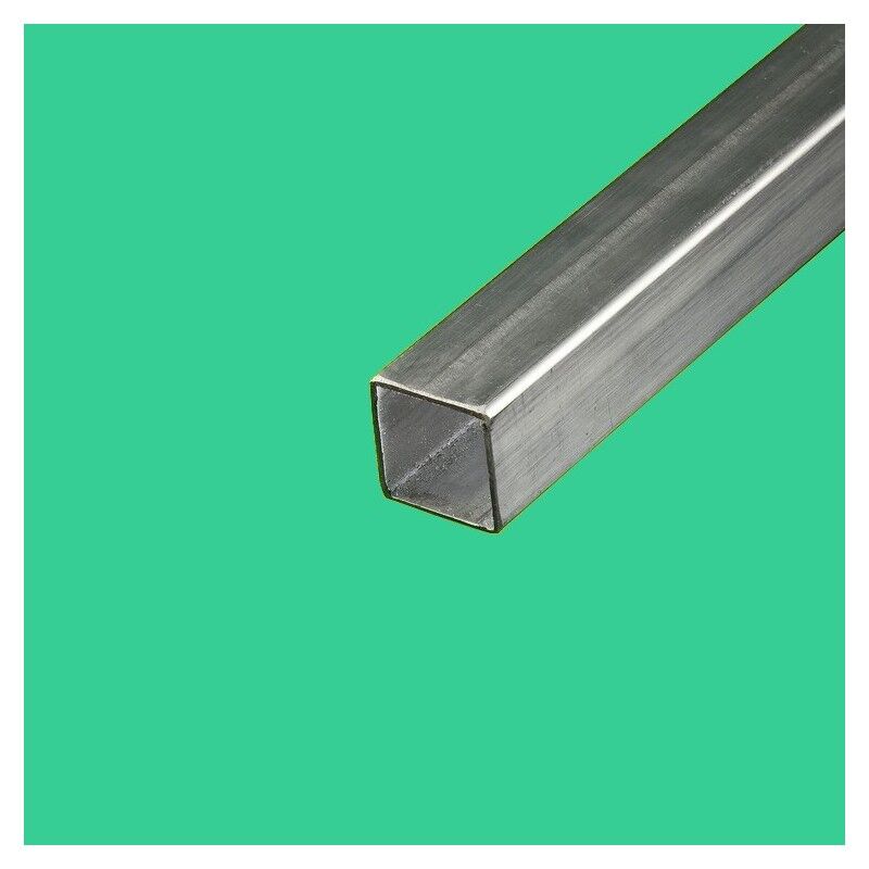 Tube carré inox 60 x 60 mm Epaisseur - 2 mm, Longueur - 2 metres