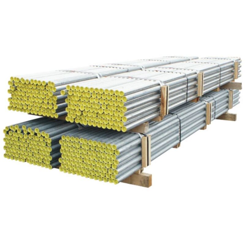 Tube métallique garde corps ø 34 mm long 3 ml