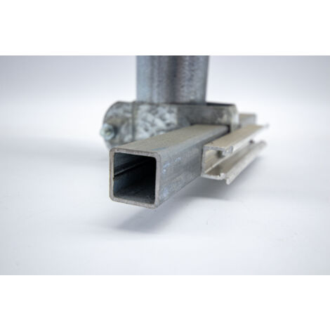 Tube brut panne carrée - Long 1 m, Lot de 10, Dimensions 30 x 30 mm