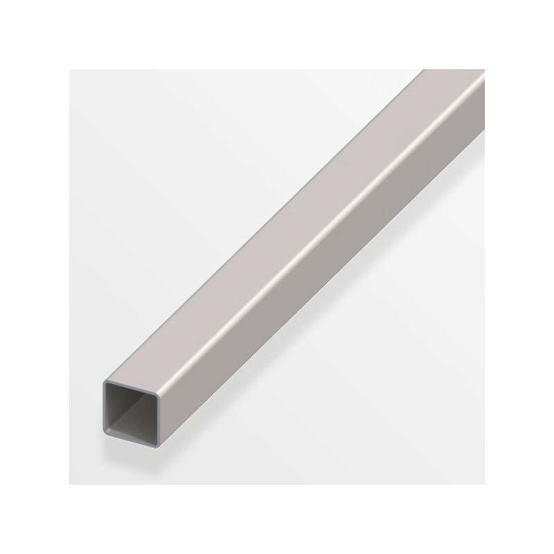 Tube Carré Acier Brut, L.1 m x L.3.5 Cm x H.3.5 Cm