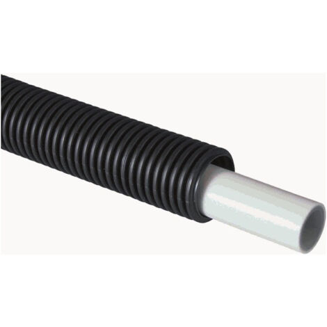 Tube composite blanc, tube de protection noir 16 x 2 mm, PU 75 m MULTITUBO