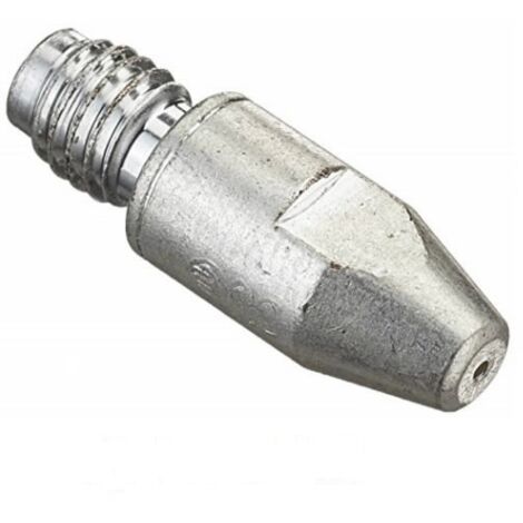 Tube contact M8 8/10mm CUCRZR silver - ABICOR BINZEL - 147.0117
