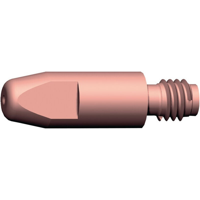 Buse de courant fil-Ø 1mm M 6 L.28mm E-Cu p.Alu A.BINZEL (Par 10)