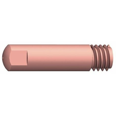 Tube Contact Pour Torche Mb 15ak Grip - Diam 1 Mm - M6 Blister De 10