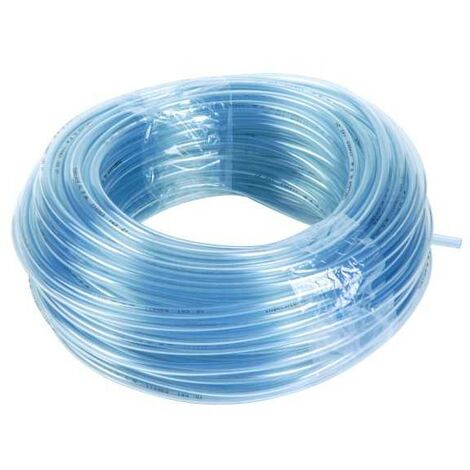 Tube cristal transparent 6x9 mm en rouleau de 50 m – Pour évacuation condensats – Raccordement facile à pompe de relevage – Longueur 50 m – Climaconcept