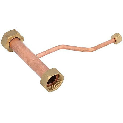 Tube cuivre eau domestique 2 écrous tournants convient a EasyFlow Fresh 1