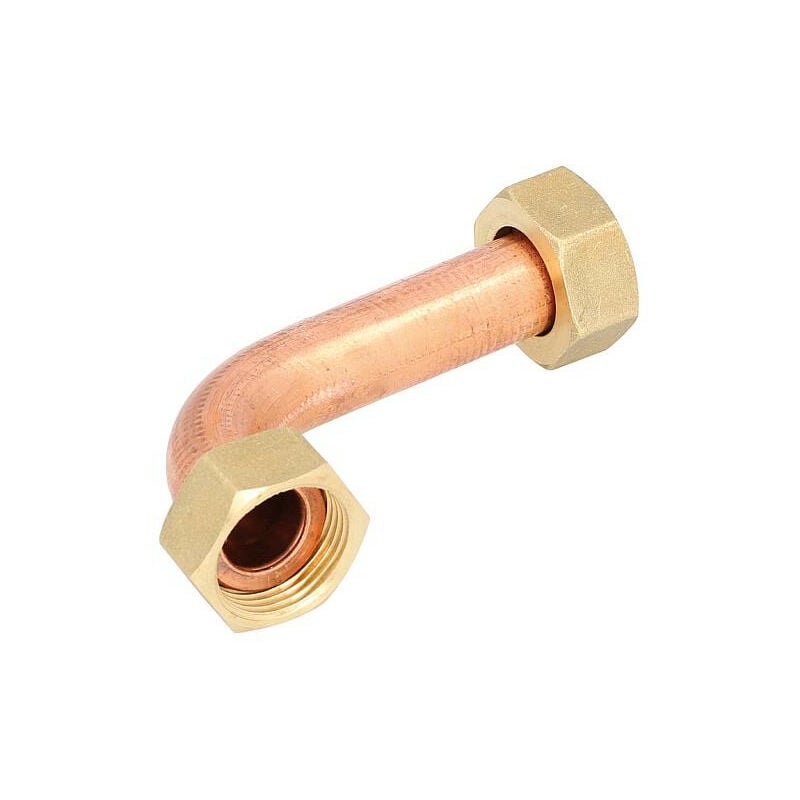 Tube cuivre retour avec 2 ecrous tournants convient à Easy Flow Fresh 2