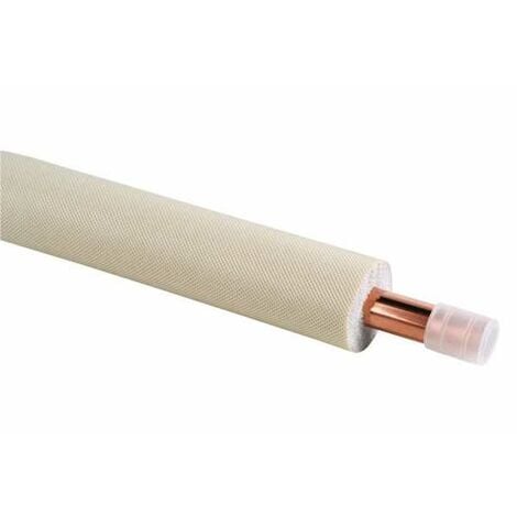 Tube cuivre simple pré-isolé M1 7/8