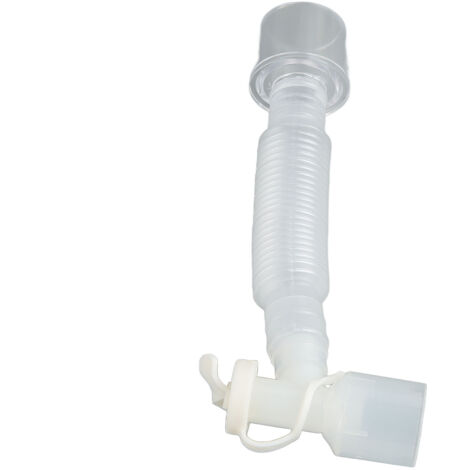 Tube d'aspiration jetable en L pour sécrétions anesthésiques, extension respiratoire multifonction