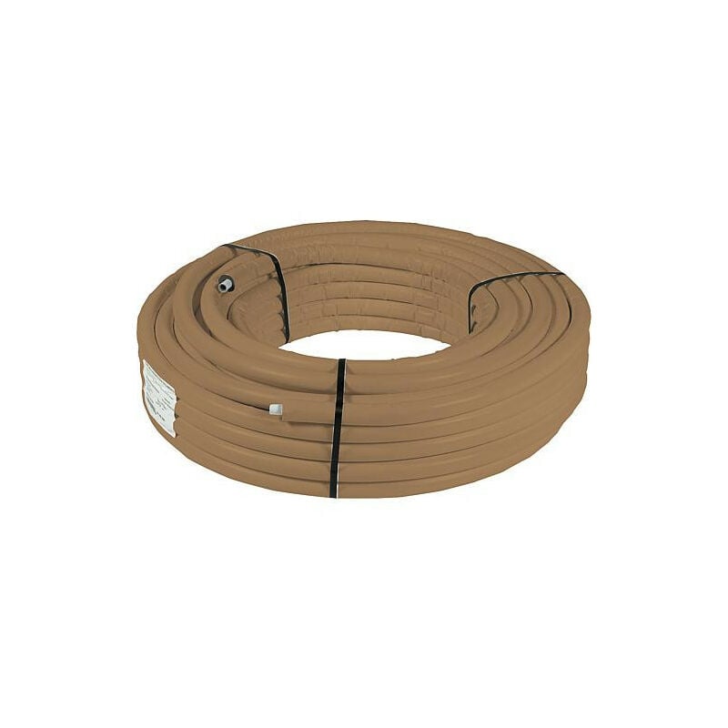 Banyo - Tube d'assemblage metallique en rouleau, 16x2mm + isolation 15mm, emballage 50m