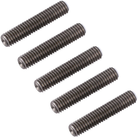Tube de buse pour imprimante 3D en acier inoxydable - 5 pièces, M6 x 30mm, accessoire extrudeur 1.75mm